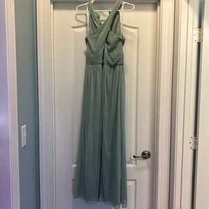 Dusty sage size 6 David’s bridal bridesmaid dress